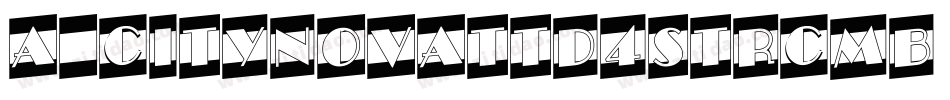 a_CityNovaTtD4StrCmb (COPY 1)字体转换